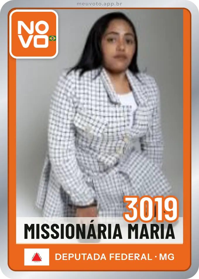 Carta de Missionária Maria, número 3019, Novo