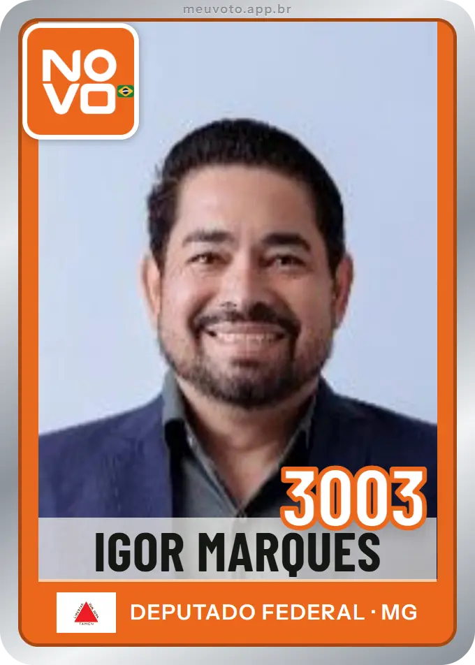 Carta de Igor Marques, número 3003, Novo