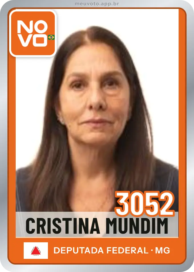 Carta de Cristina Mundim, número 3052, Novo