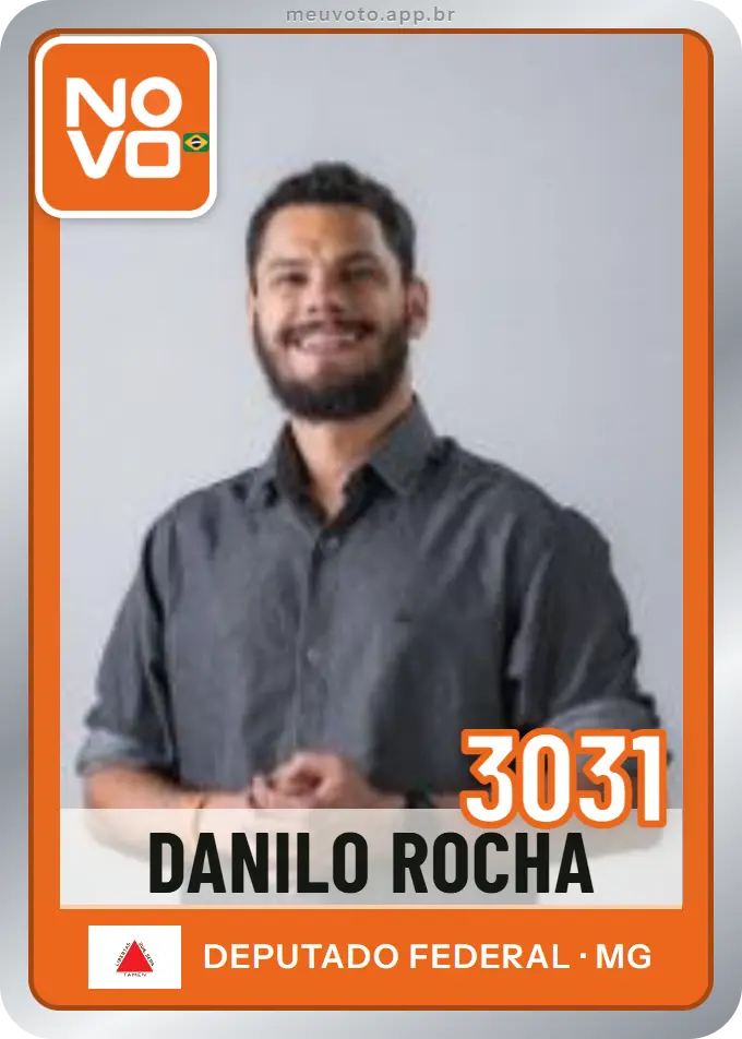 Carta de Danilo Rocha, número 3031, Novo