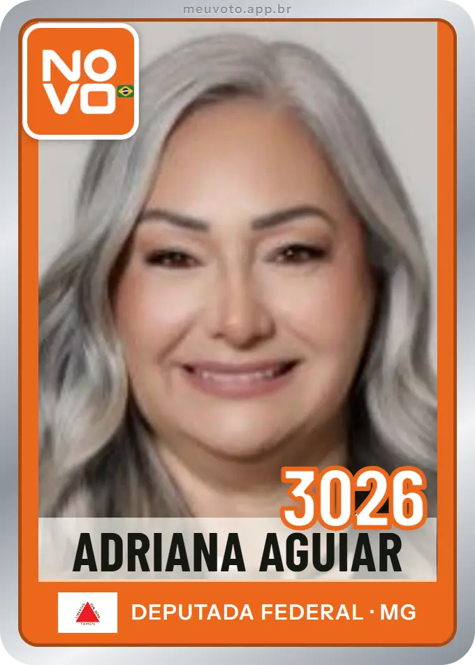 Carta de Adriana Aguiar, número 3026, Novo