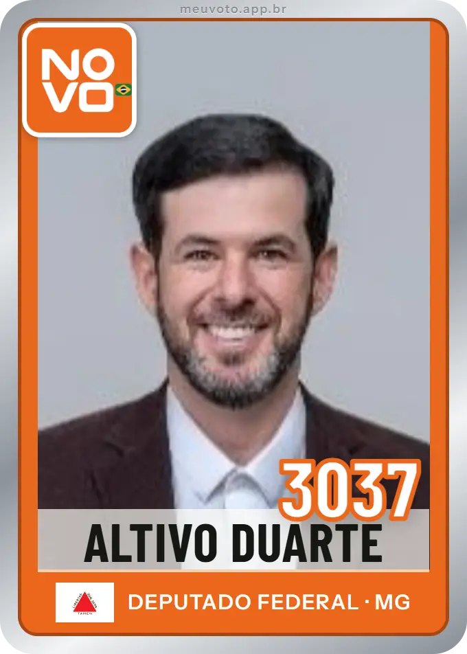 Carta de Altivo Duarte, número 3037, Novo