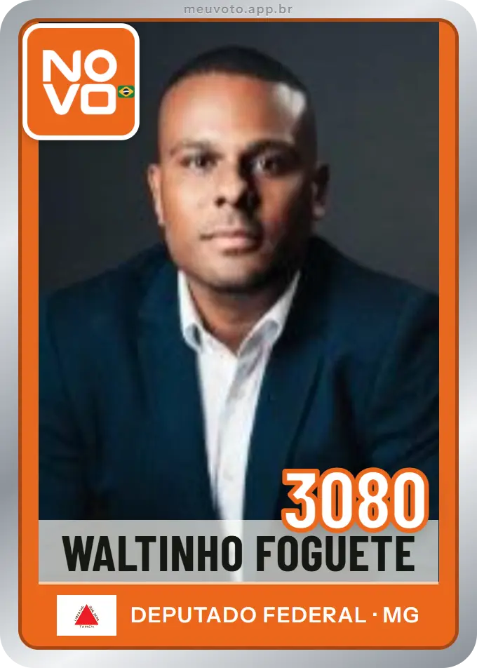 Carta de Waltinho Foguete, número 3080, Novo