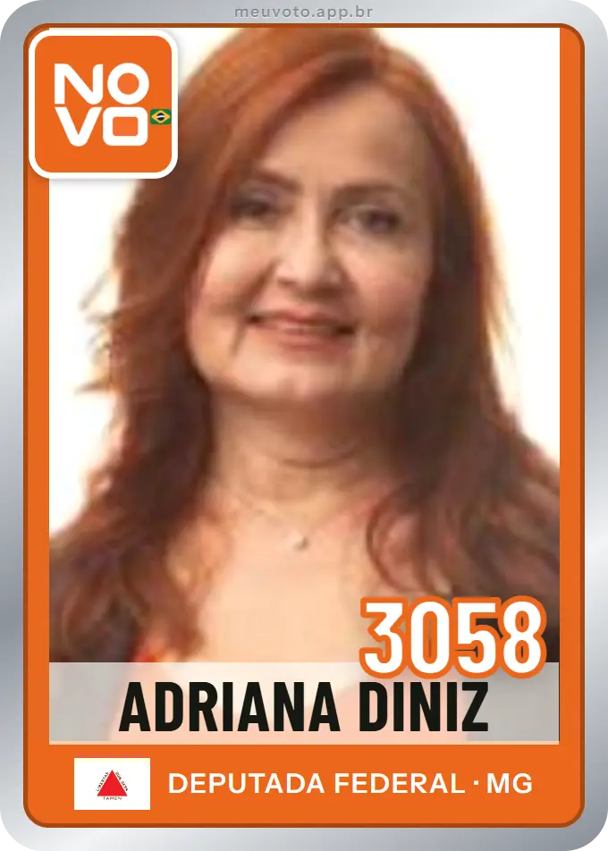 Carta de Adriana Diniz, número 3058, Novo
