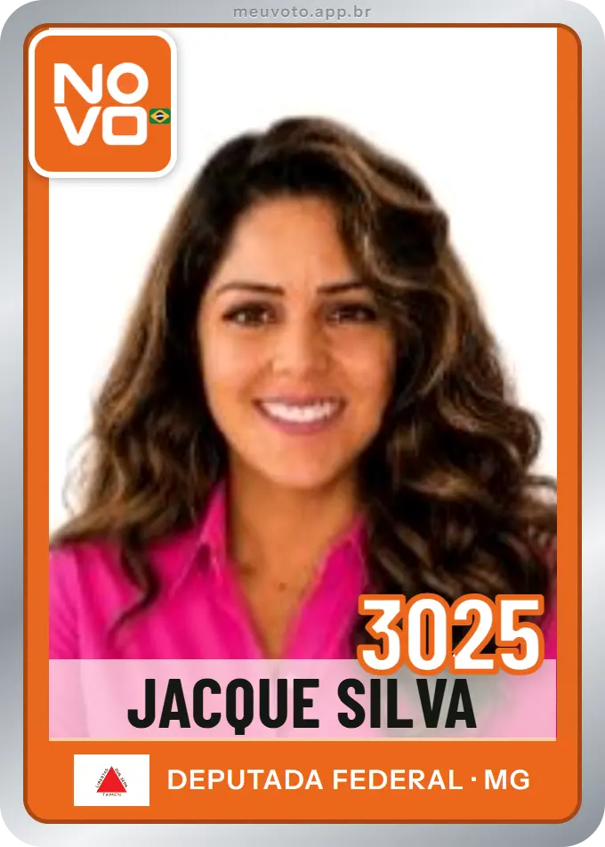 Carta de Jacque Silva, número 3025, Novo