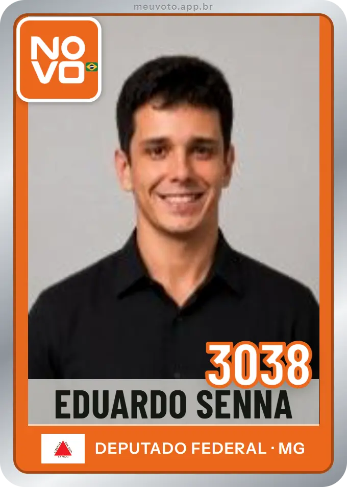 Carta de Eduardo Senna, número 3038, Novo