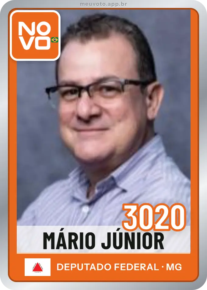 Carta de Mário Júnior, número 3020, Novo
