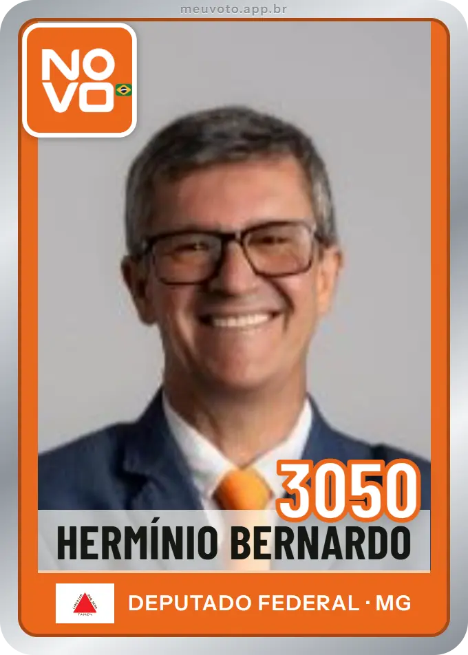 Carta de Hermínio Bernardo, número 3050, Novo