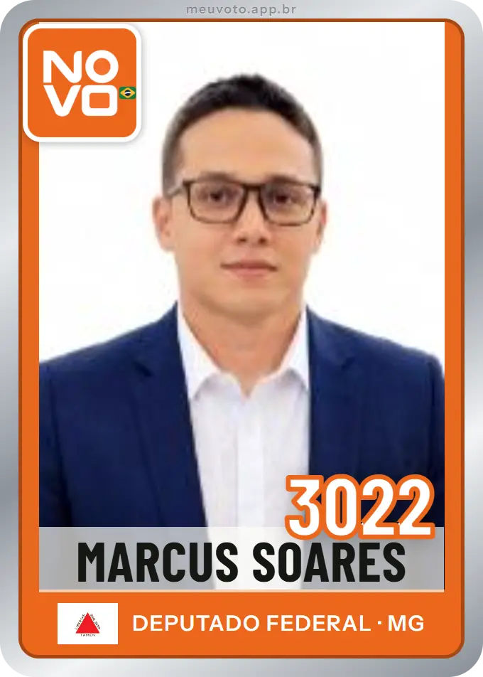 Carta de Marcus Soares, número 3022, Novo
