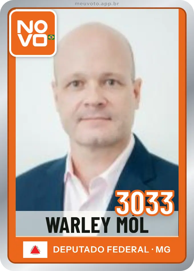 Carta de Warley Mól, número 3033, Novo
