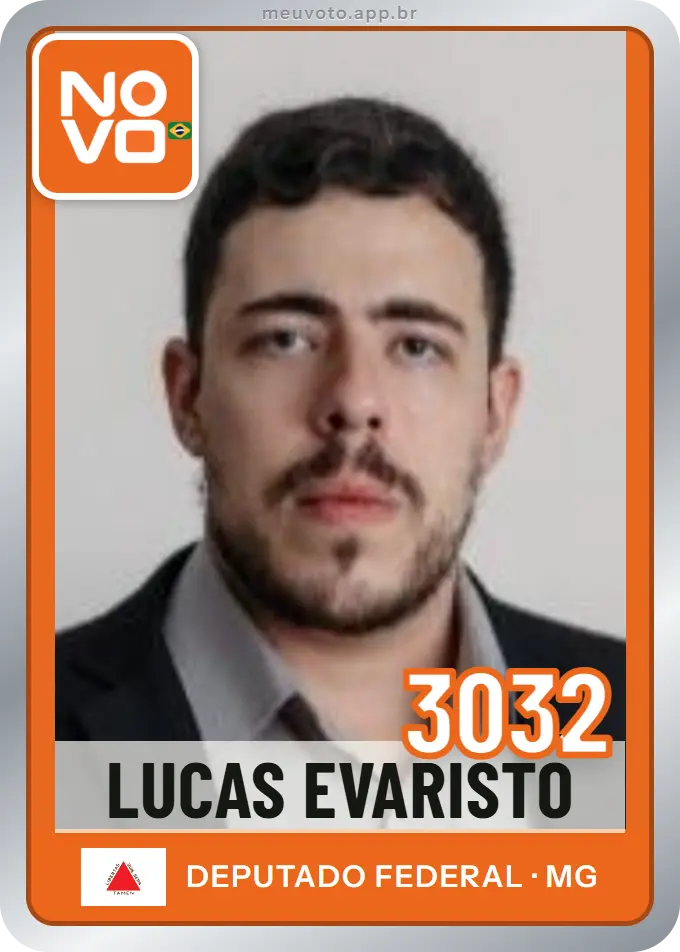 Carta de Lucas Evaristo, número 3032, Novo