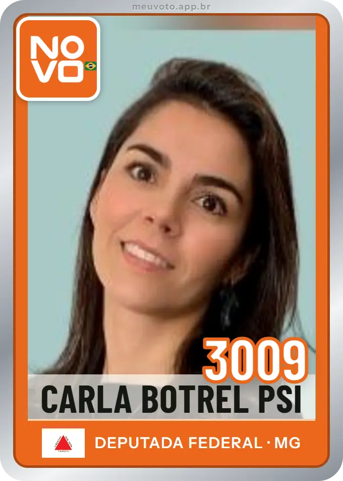 Carta de Carla Botrel Psi, número 3009, Novo