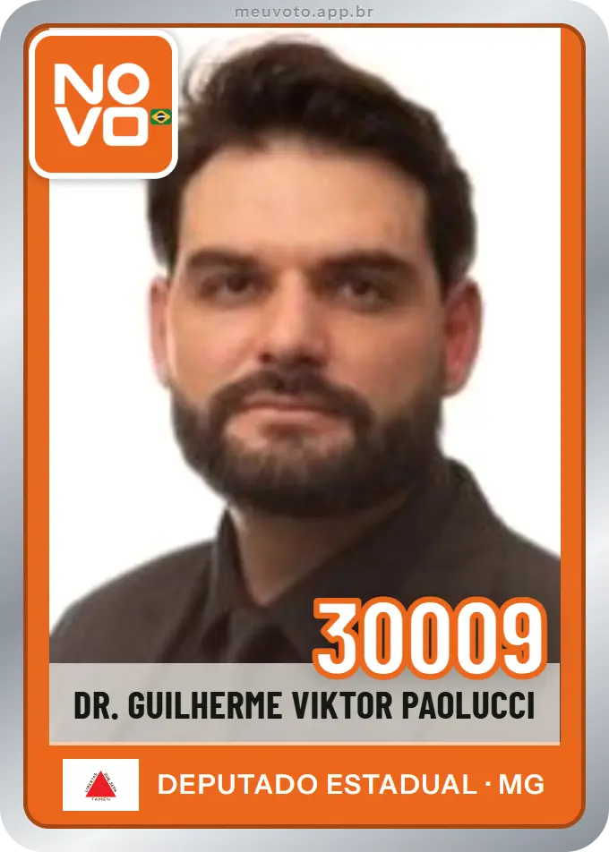 Carta de Dr. Guilherme Viktor Paolucci, número 30009, Novo