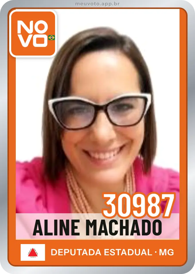 Carta de Aline Machado, número 30987, Novo