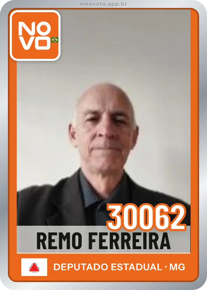 Carta de Remo Ferreira, número 30062, Novo