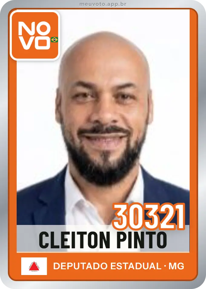 Carta de Cleiton Pinto, número 30321, Novo