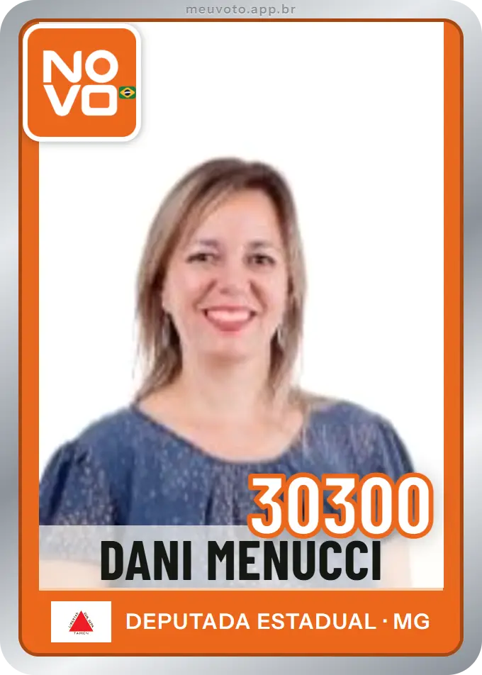 Carta de Dani Menucci, número 30300, Novo