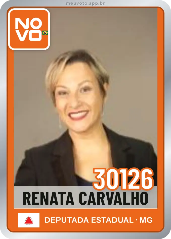 Carta de Renata Carvalho, número 30126, Novo