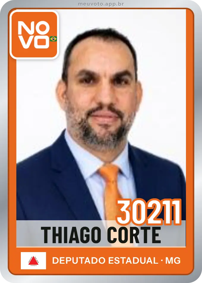 Carta de Thiago Corte, número 30211, Novo