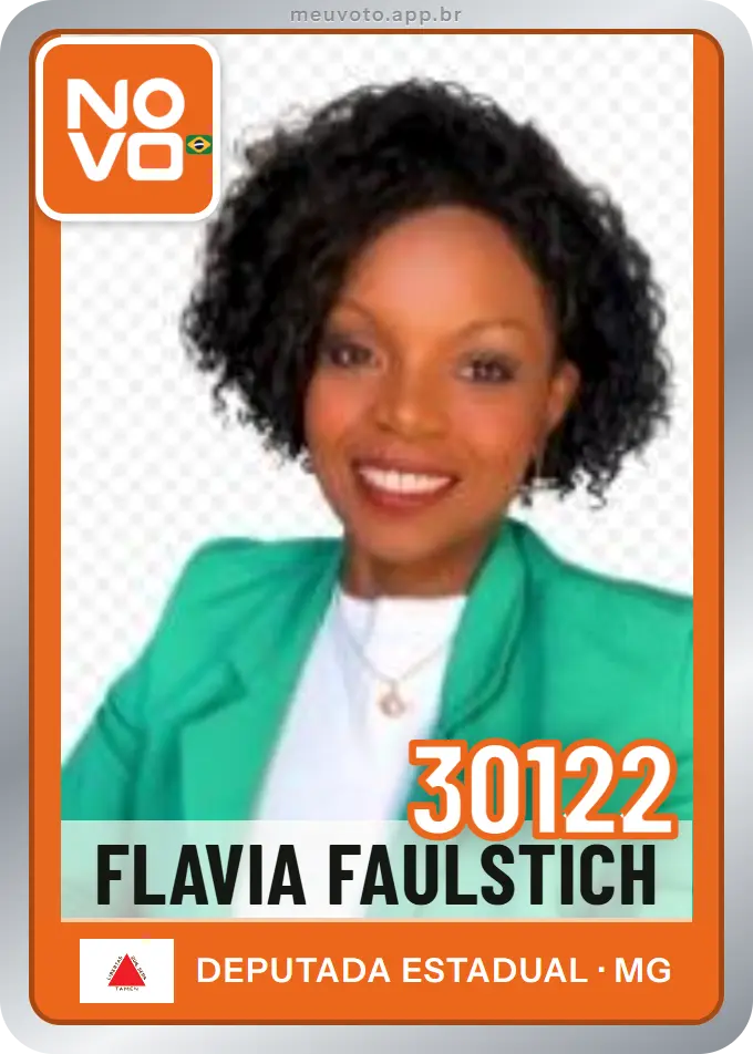 Carta de Flavia Faulstich, número 30122, Novo