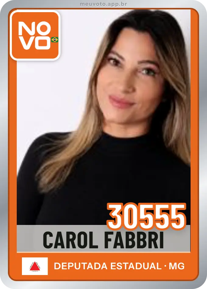 Carta de Carol Fabbri, número 30555, Novo