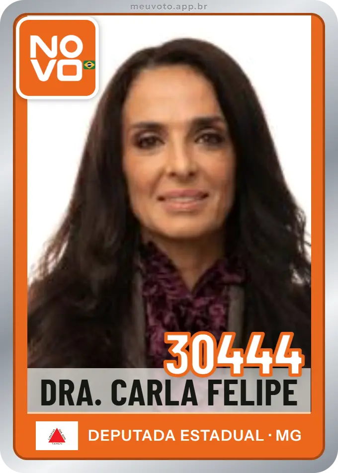 Carta de Dra. Carla Felipe, número 30444, Novo