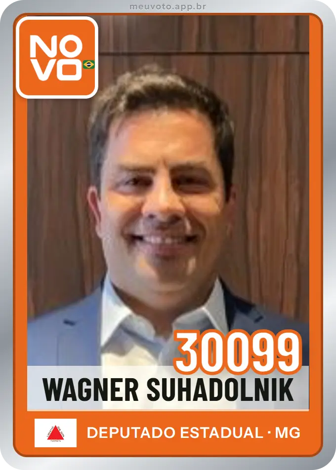 Carta de Wagner Suhadolnik, número 30099, Novo