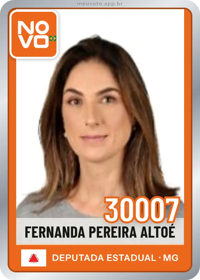 Carta de Fernanda Pereira Altoé, número 30007, Novo