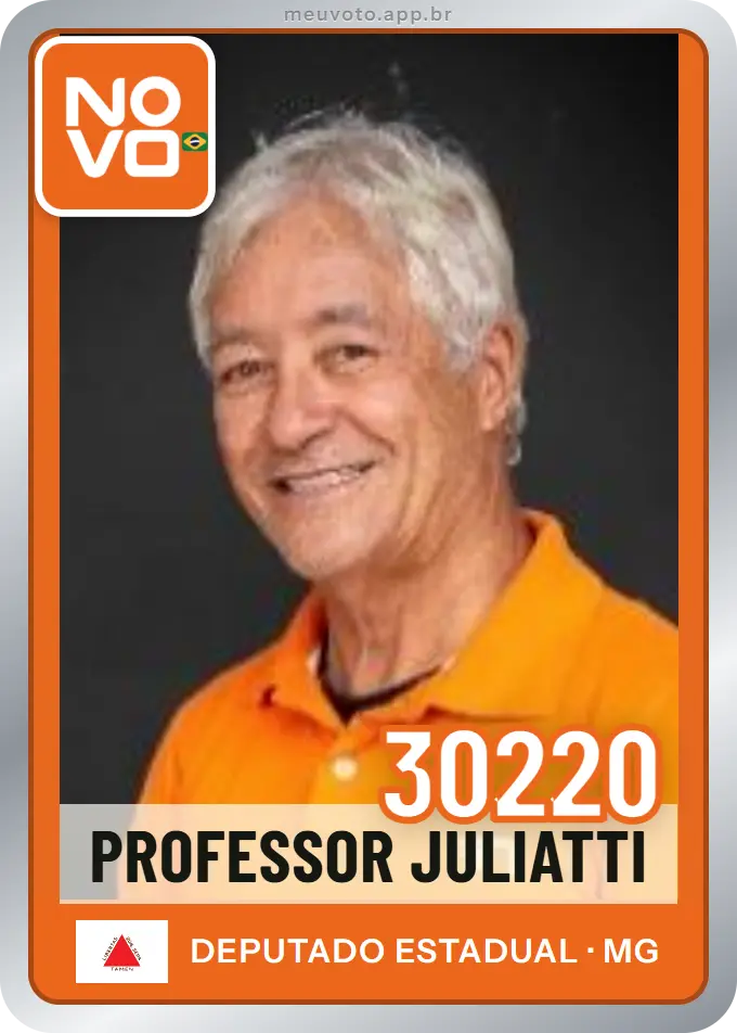 Carta de Professor Juliatti, número 30220, Novo