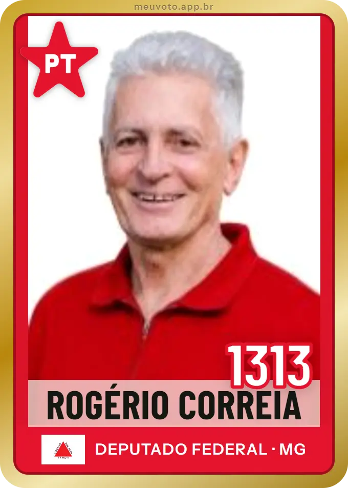 Carta de Rogério Correia, número 1313, PT