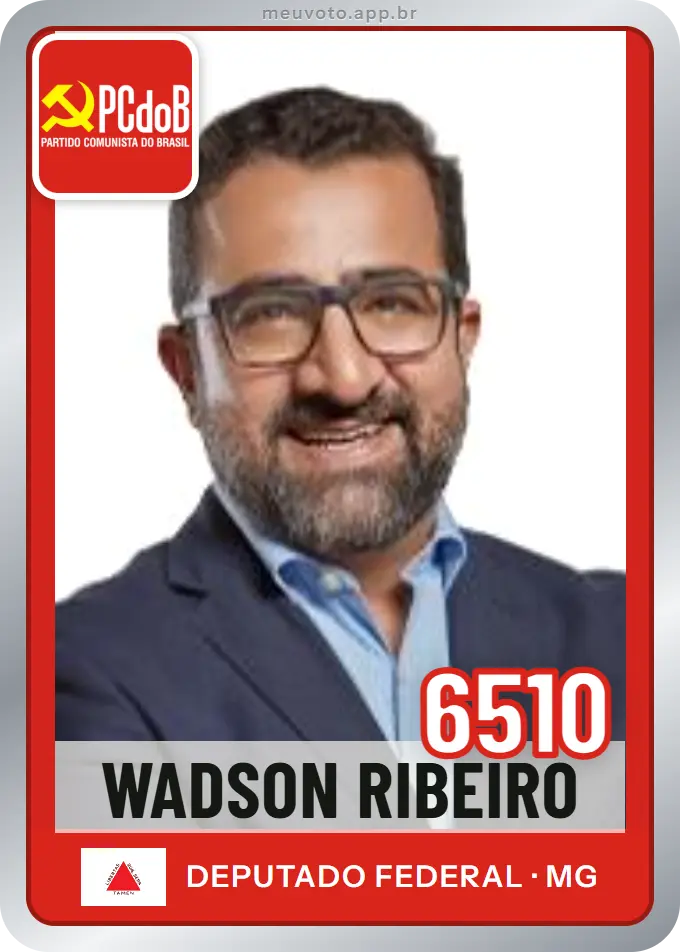 Carta de Wadson Ribeiro, número 6510, PCdoB