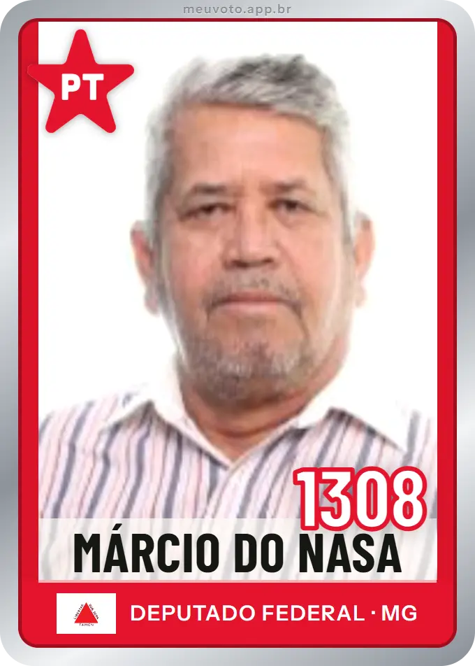 Carta de Márcio do Nasa, número 1308, PT