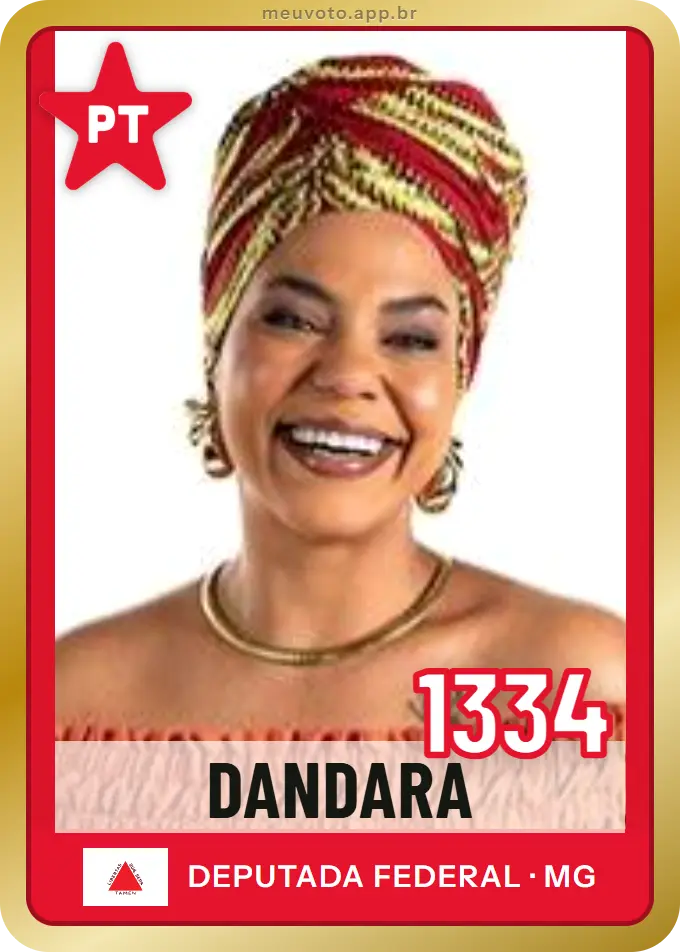 Carta de Dandara, número 1334, PT