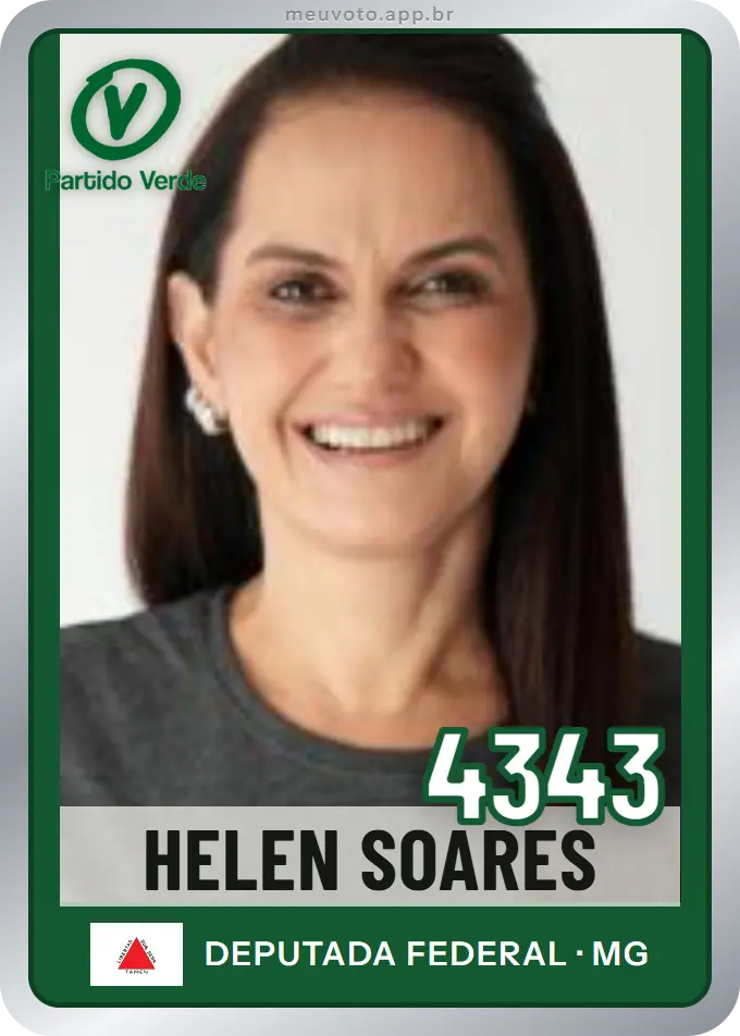 Carta de Helen Soares, número 4343, PV