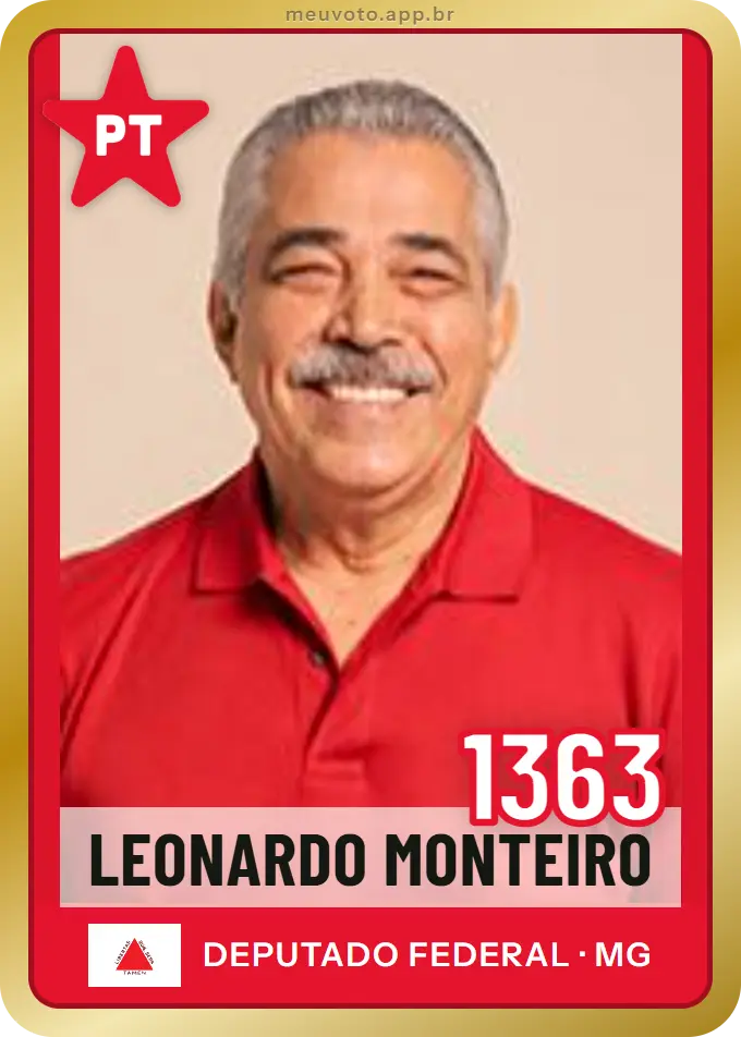 Carta de Leonardo Monteiro, número 1363, PT