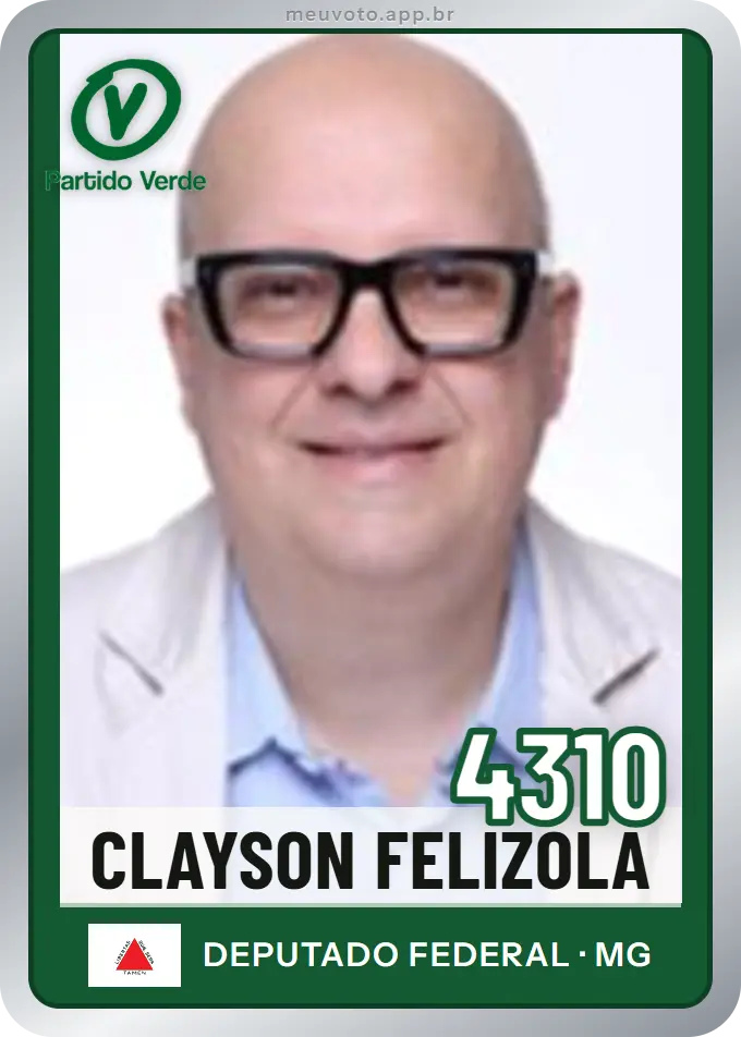 Carta de Clayson Felizola, número 4310, PV