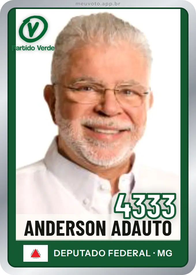 Carta de Anderson Adauto, número 4333, PV