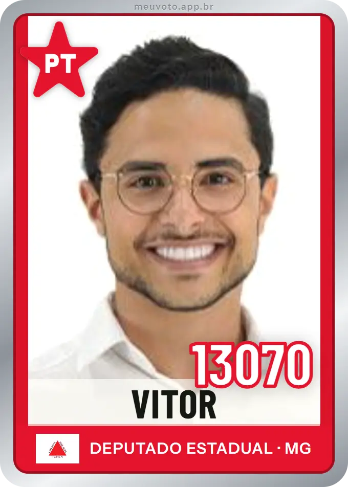 Carta de Vitor, número 13070, PT