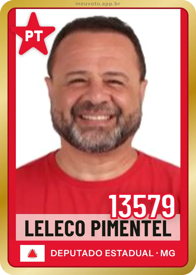 Carta de Leleco Pimentel, número 13579, PT
