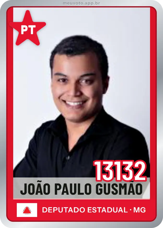Carta de João Paulo Gusmão, número 13132, PT