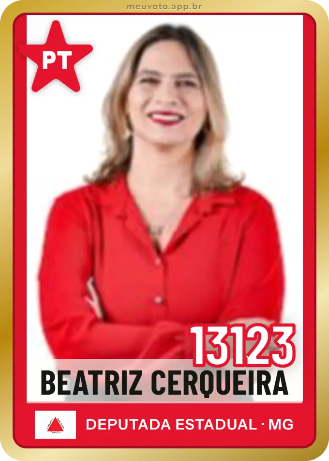 Carta de Beatriz Cerqueira, número 13123, PT