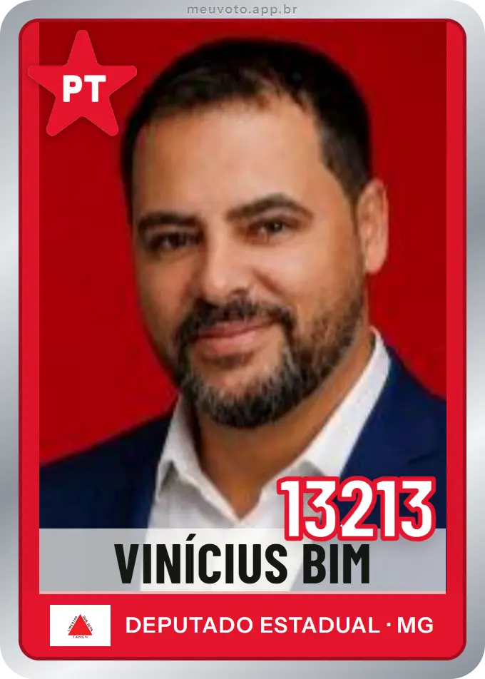 Carta de Vinícius Bim, número 13213, PT