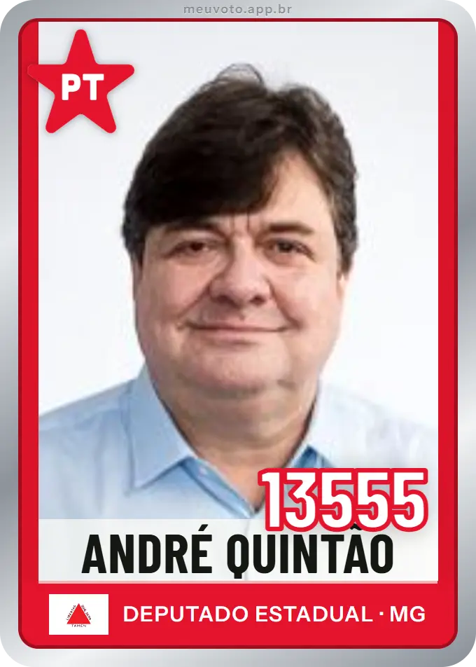 Carta de André Quintão, número 13555, PT