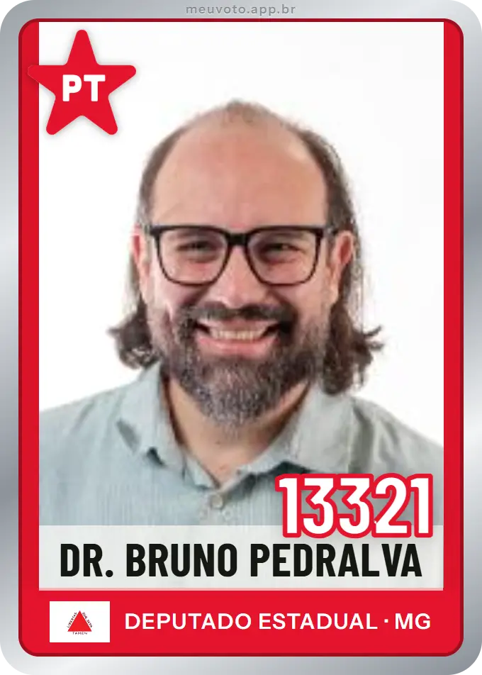 Carta de Dr. Bruno Pedralva, número 13321, PT