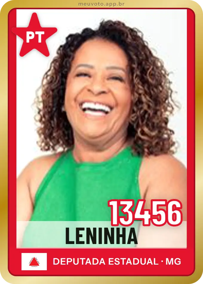 Carta de Leninha, número 13456, PT