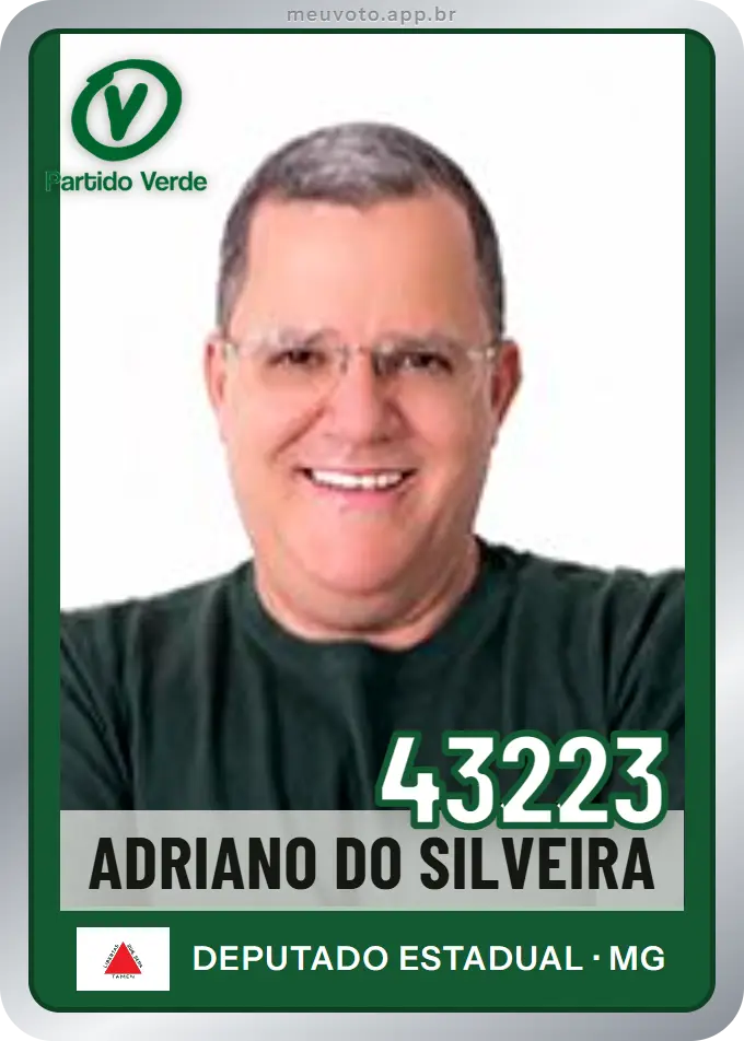 Carta de Adriano do Silveira, número 43223, PV