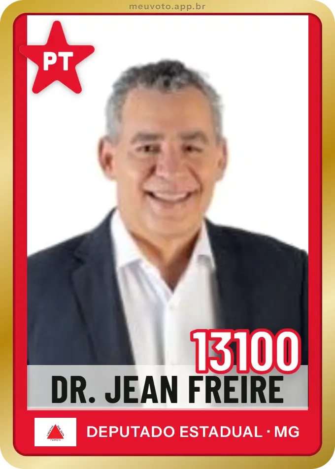 Carta de Dr. Jean Freire, número 13100, PT