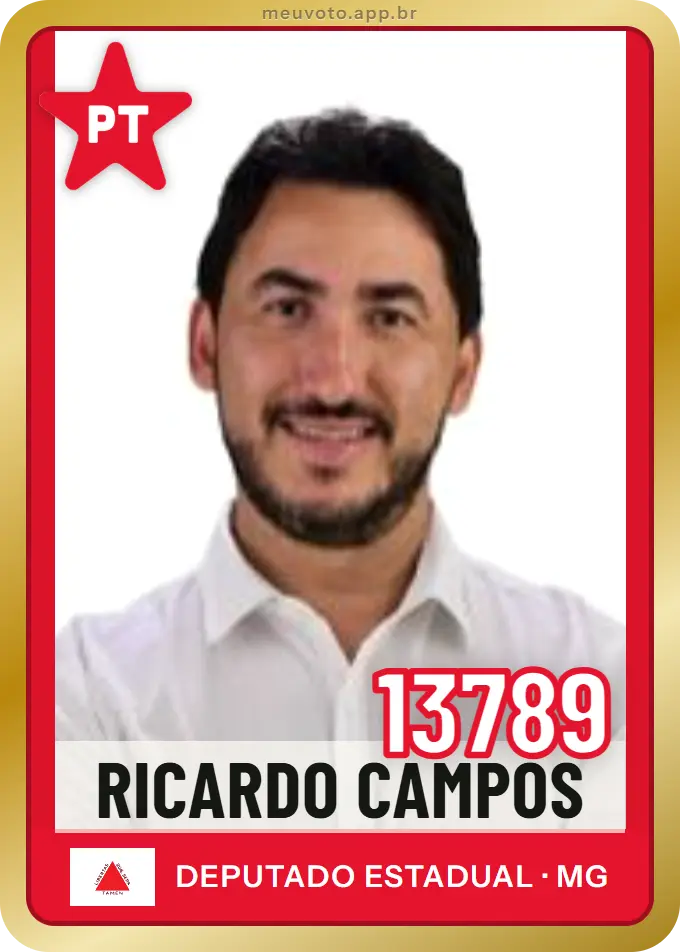 Carta de Ricardo Campos, número 13789, PT