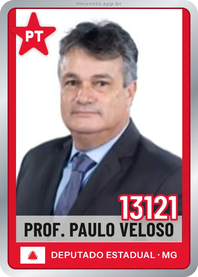 Carta de Prof. Paulo Veloso, número 13121, PT