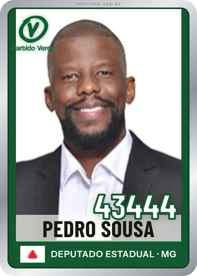 Carta de Pedro Sousa, número 43444, PV